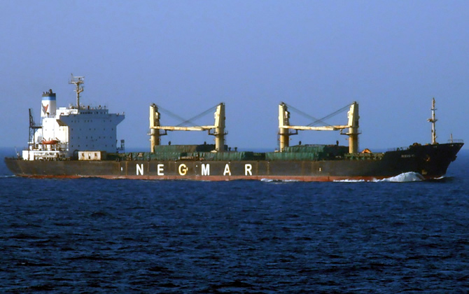 Negmar'ın gemisi tutuklandı
