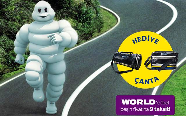 Michelin yaz lastikleri retro çanta veriyor