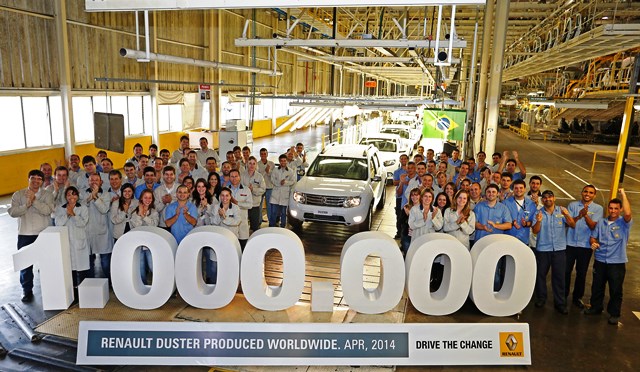 4 yılda 1 milyon Duster üretildi