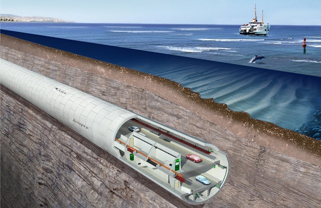 Dev tırtılla Göztepe-Kazlıçeşme 15 dakika