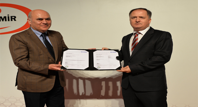 İSDEMİR ‘Otomotivde Kalite Belgesi’ni  aldı