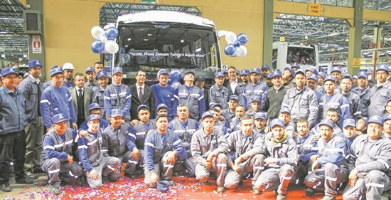 Temsa, ihracat ağına Kanada'yı da ekledi