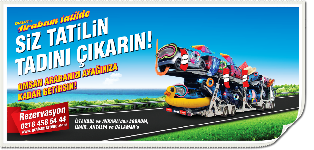 OMSAN’la ‘Arabam Tatilde’ 2014 sezonunu açtı