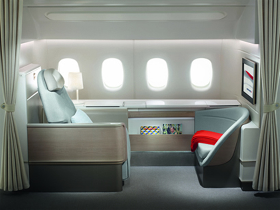 Air France, 'yeni first class süit'i tanıttı