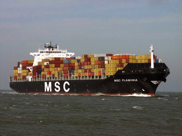 MSC’nin 14 bin TEU’luk gemilerine yer açıldı