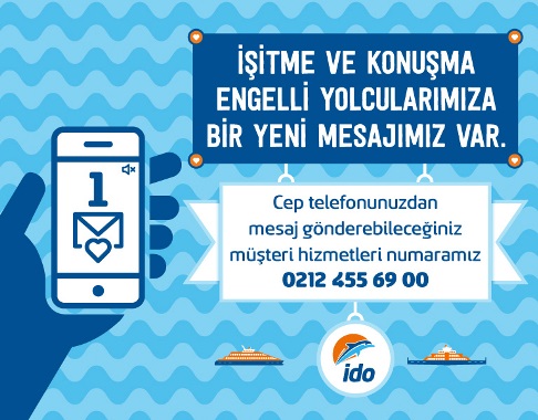 İDO, iletişimde engelleri kaldırıyor