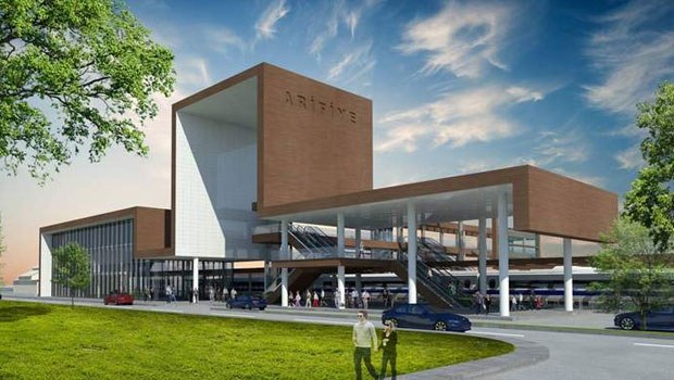 YHT inşaatında kaza: İşçiler enkaz altında