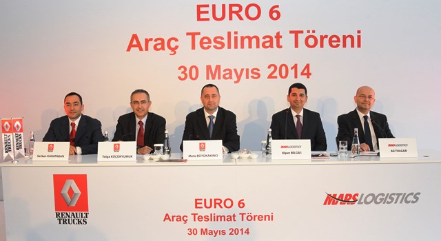 Mars filosuna 5’i Euro6,  100 Renault Trucks