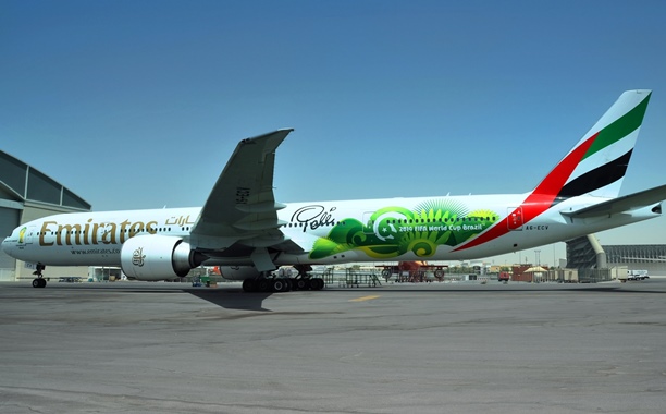 Emirates’ten Pelé imzalı Boeing 777