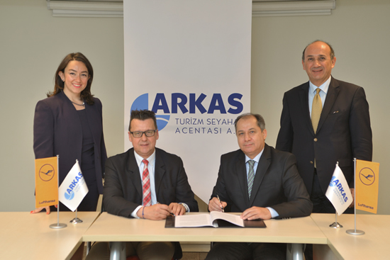 Arkas, 'Lufthansa City Center'a dahil oldu