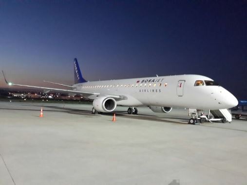 Borajet'in E190 jet uçakları Türkiye'de