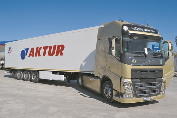Aktur Taşımacılık filosuna Volvo gücü