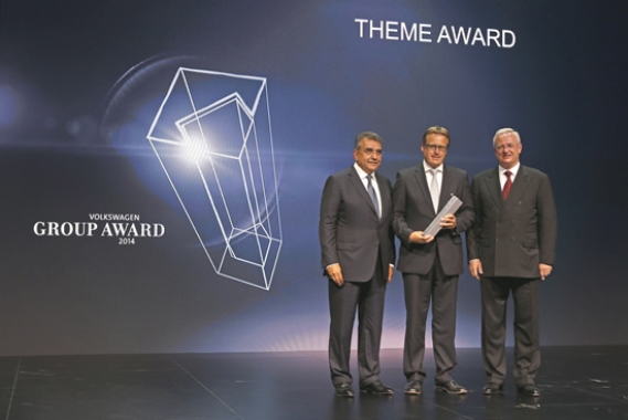 Fuchs 2014 Volkswagen Grup Ödülü'nü aldı