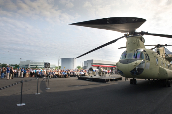 Boeing, Chinook teslimatını yaptı