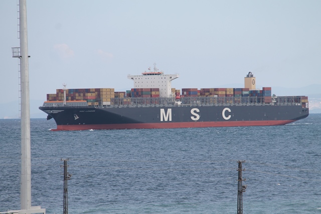 MSC filosunun en büyük gemisi Asyaport’ta