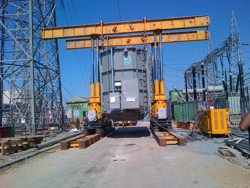 Hareket’ten 187 tonluk trafo nakli