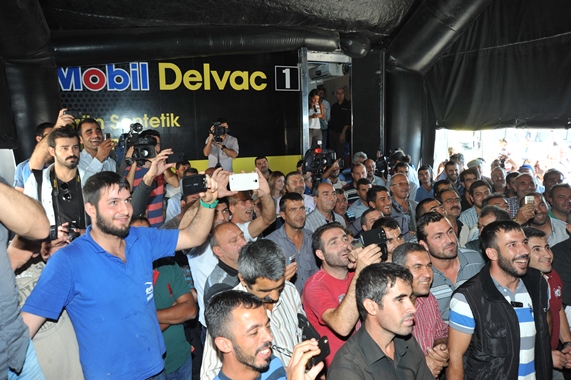 Tanju Çolak Mobil Delvac dostlarıyla buluştu