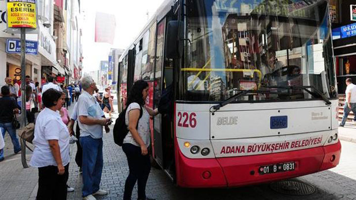 Adana’da toplu taşımaya yüzde 35.7 zam