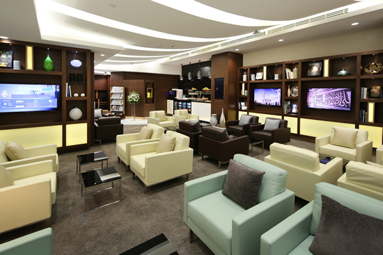 Etihad, Abu Dabi'de 'Arrivals Lounge' açtı