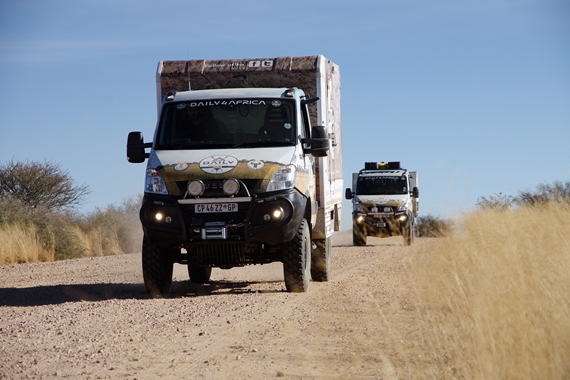 Iveco Daily 4x4ün ikinci Africa turu başladı