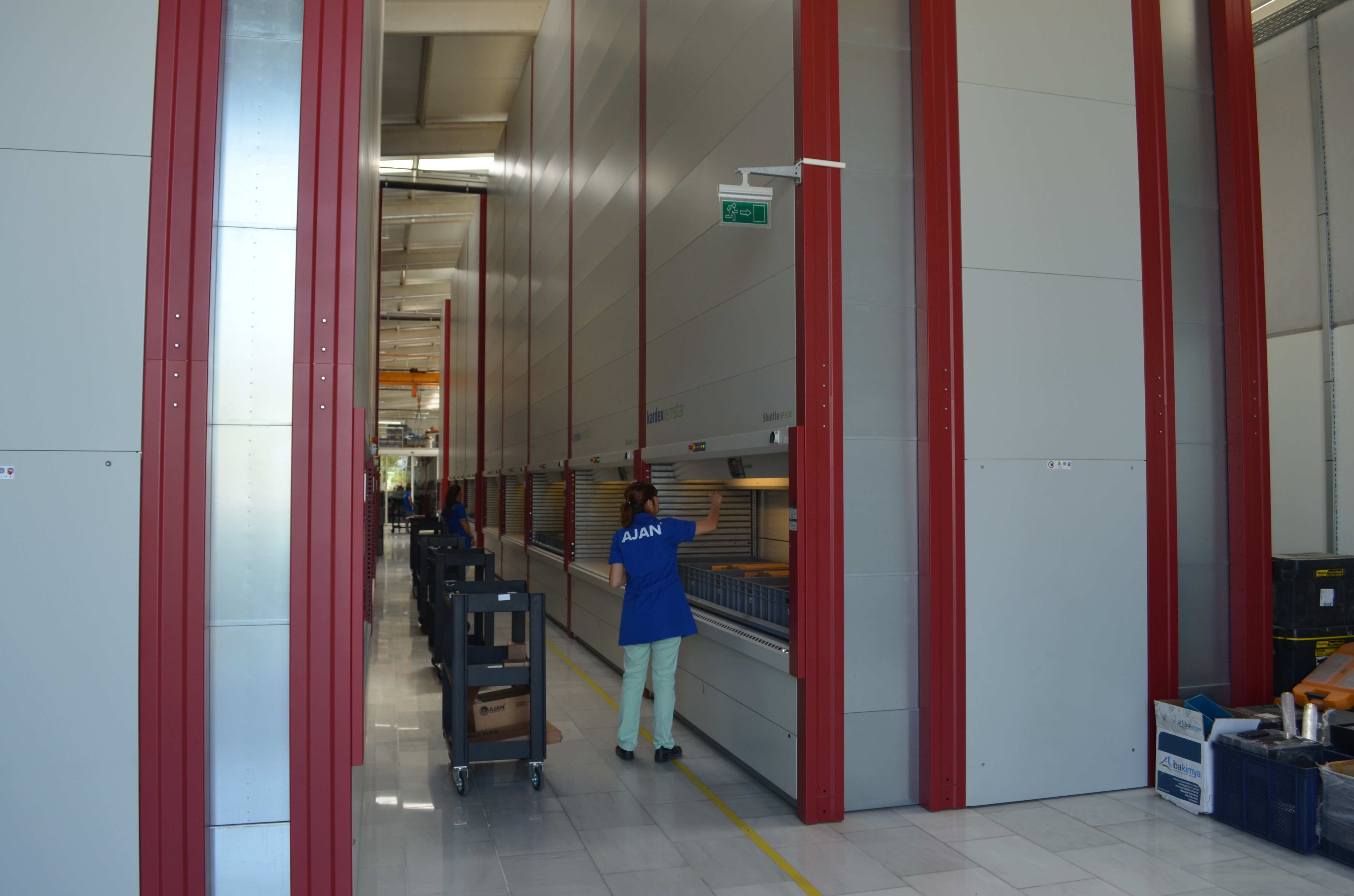 Kardex , Ajan Elektronik’in depo sistemlerini yönetiyor
