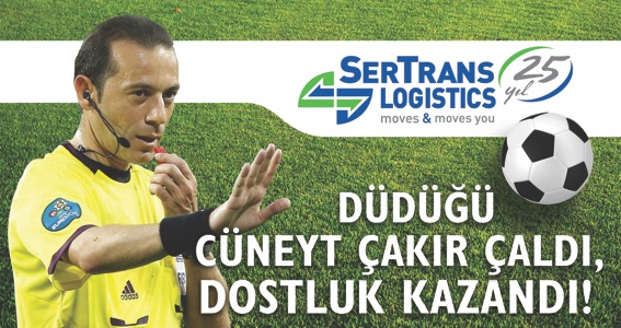 Sertrans Cup'ı Cüneyt Çakır yönetti