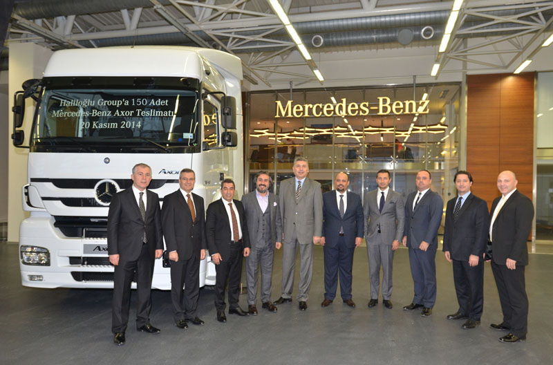Haliloğlu Group filosunu 150 adet Mercedes-Benz Axor