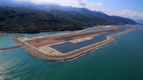 32 milyon ton taş kullanıldı