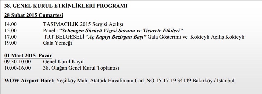 UND Genel Kurulu’na Bakan ayarı