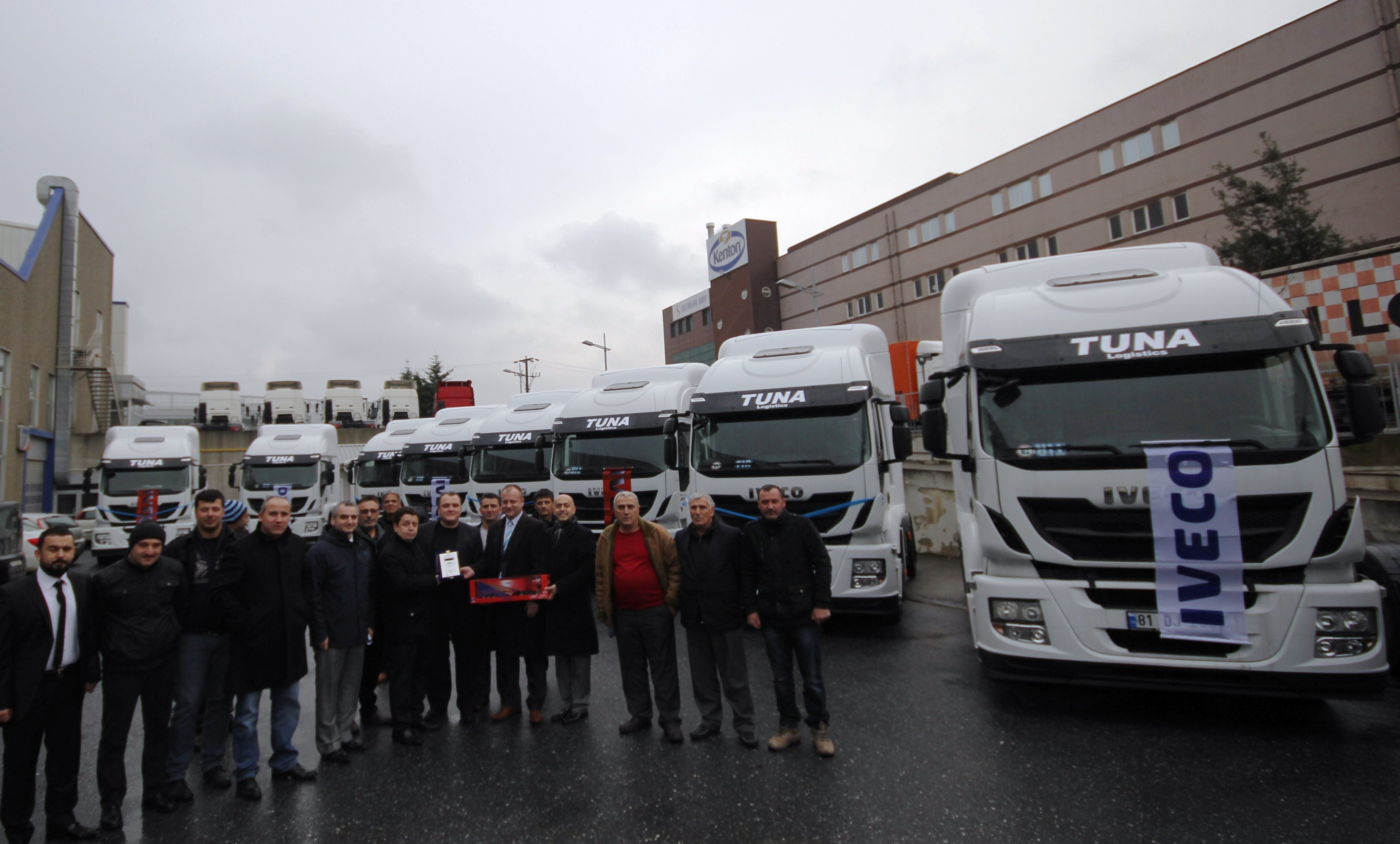 Iveco’dan Tuna Lojistik’e 14 Stralis