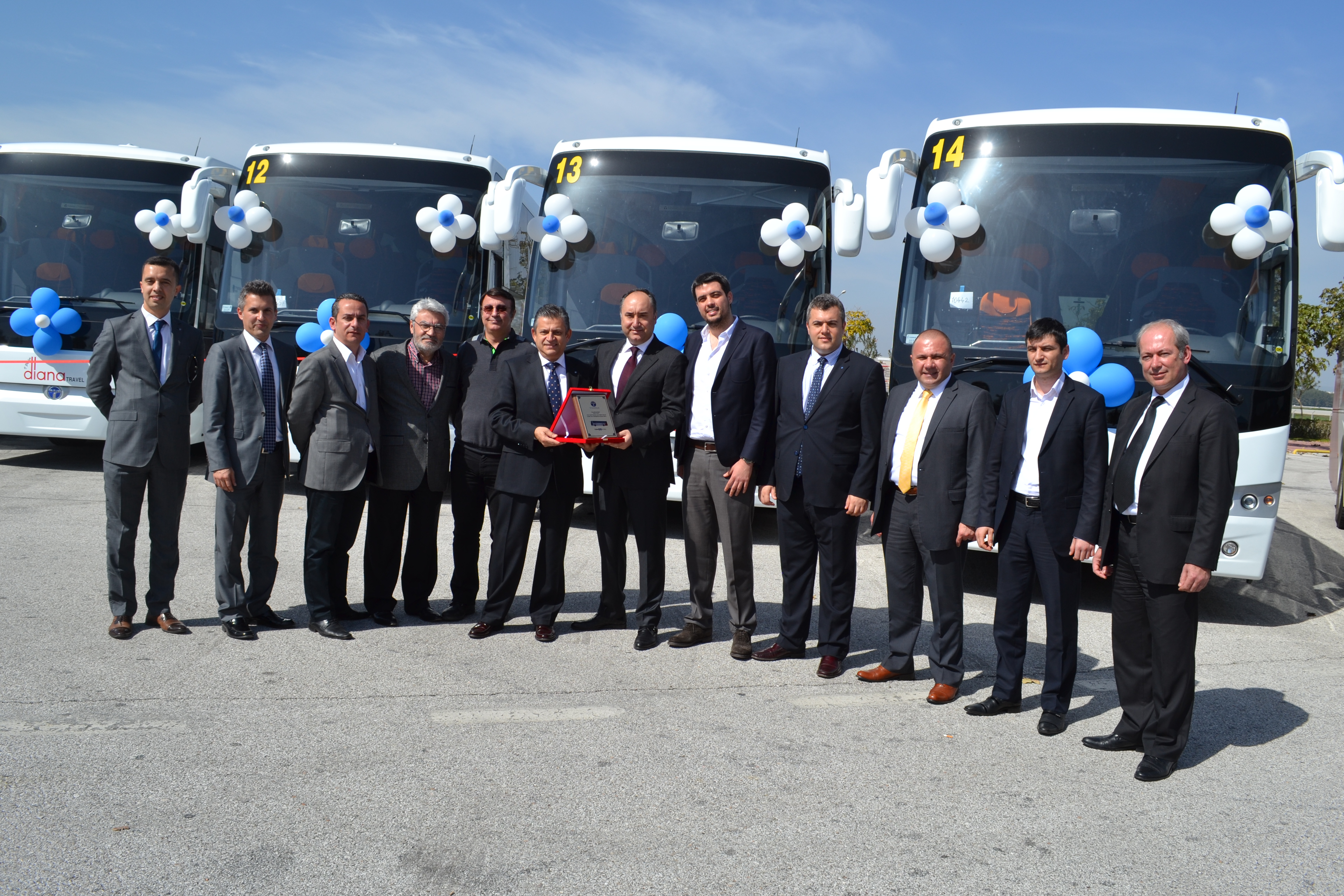 Temsa’dan Diana Travel Turizm’e 18 Safir