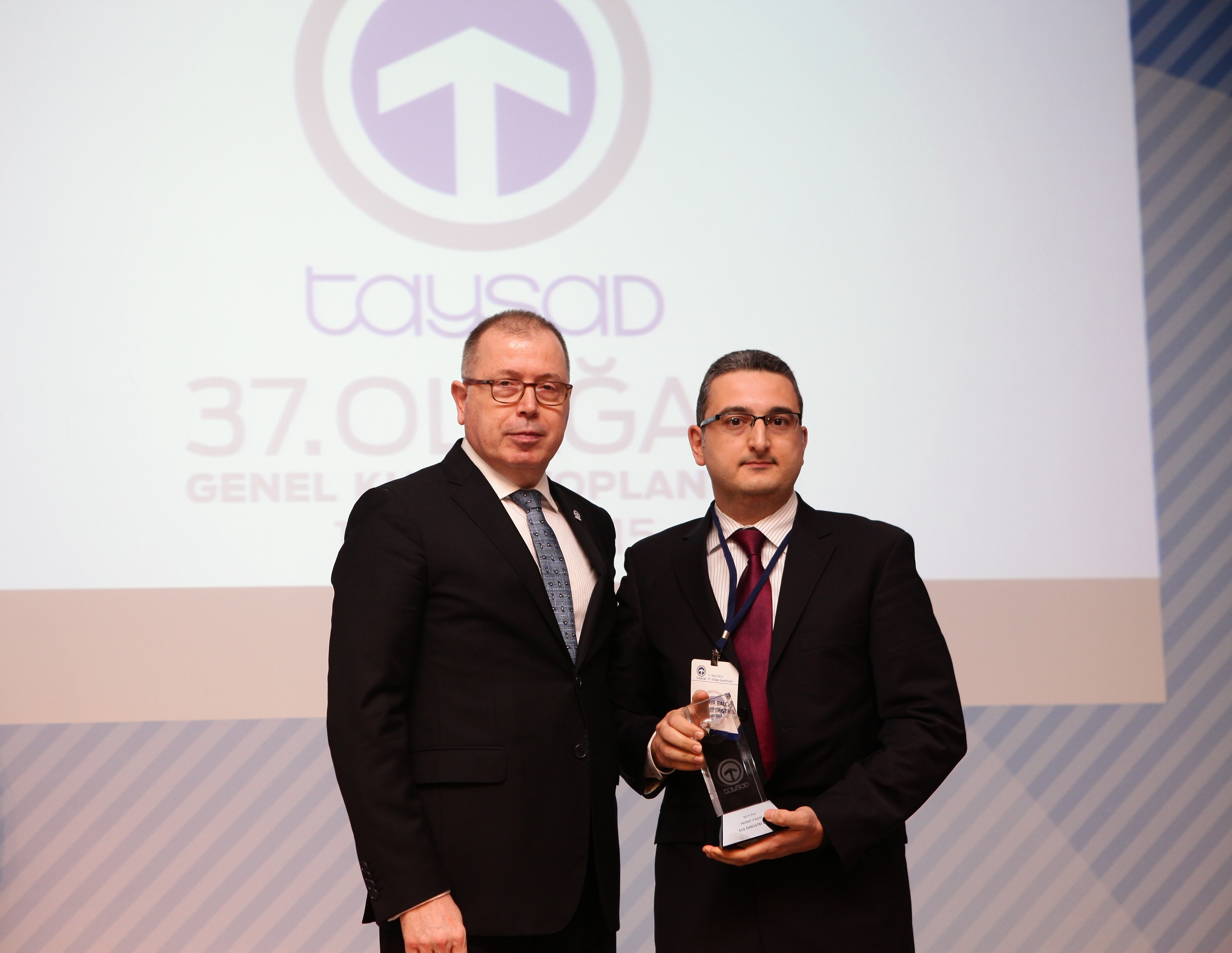 Ege Endüstri’ye TAYSAD’dan 2014 Patent Ödülü