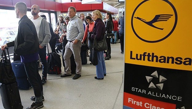 Lufthansa'da pilotların grevi başladı