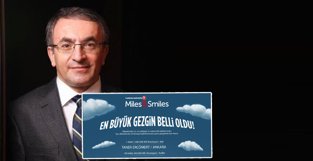 THY'nin 1 milyon mili Limak’a uçtu