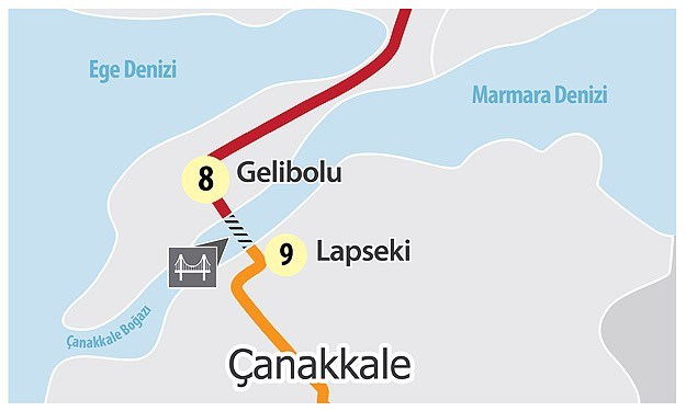 Dünyanın en uzun asma köprüsü için geri sayım