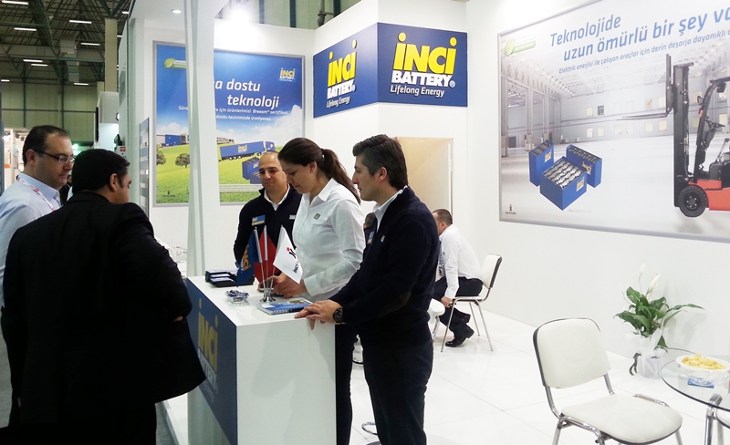 İnci Battery, WIN Fuarında büyük ilgi gördü