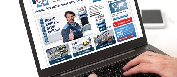 Bosch’tan tek ‘tık’la servis hizmeti