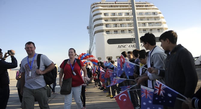MSC Orkestra ile Anzak akını