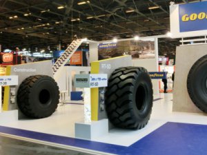 Goodyear, iş makinası lastiklerini Intermat’ta tanıttı