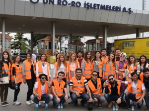 Haliç Üniversitesi öğrencileri U.N. Ro-Ro’nun misafiri oldu