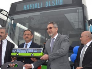 Kayseri kentiçi ulaşımına 30 CNG’li Temsa Avenue