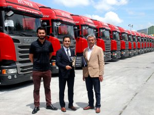 Scania’dan Hüner’e 60 çekici