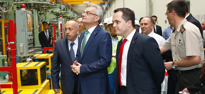 Sumitomo, Çankırı’da lastik üretmeye başladı