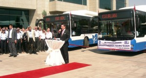 Ankara körüklü doğalgazlı otobüslerine kavuştu