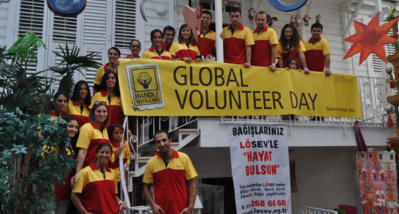 DHL’in Küresel Gönüllülük Günü Türkiye’de de kutlandı