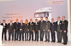 Mercedes-Benz Türk’ten Martaş’a 100 Axor