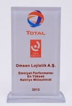 OMSAN'a bir ödül de TOTAL'den