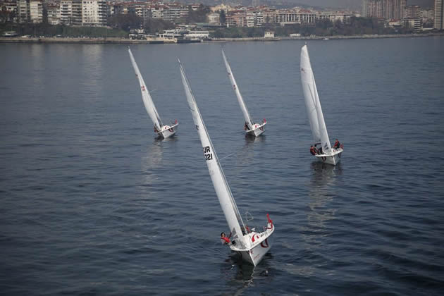 Marmara’da İlk liselerarası yelken yarışması