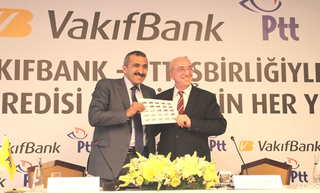 PTT ve Vakıfbank’tan ‘kredi’ anlaşması