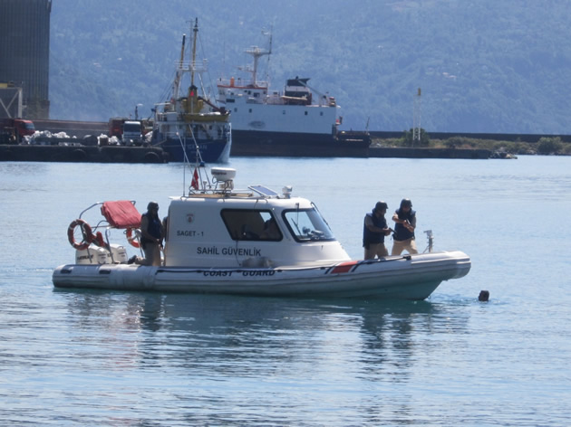 Hopa Liman Tesisi ISPS Kod  2013 tatbikatı yaptı